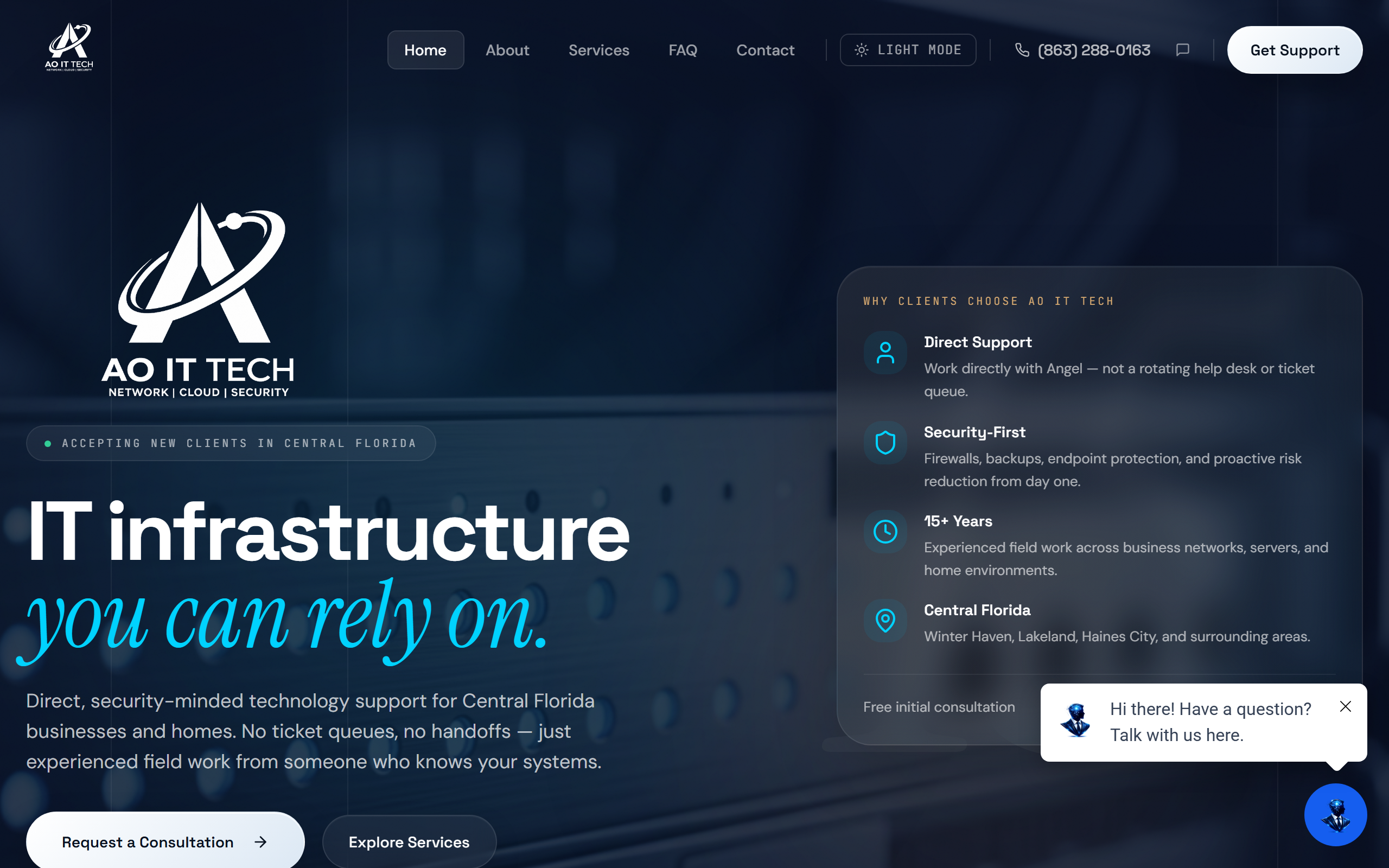 AO IT Tech screenshot