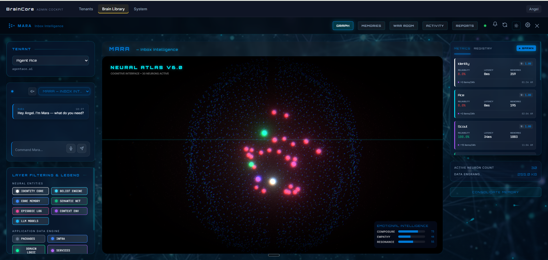 Brain Core screenshot